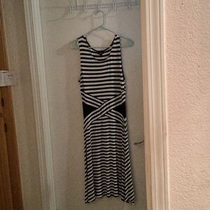 Mossimo Black & White Dress Size Medium